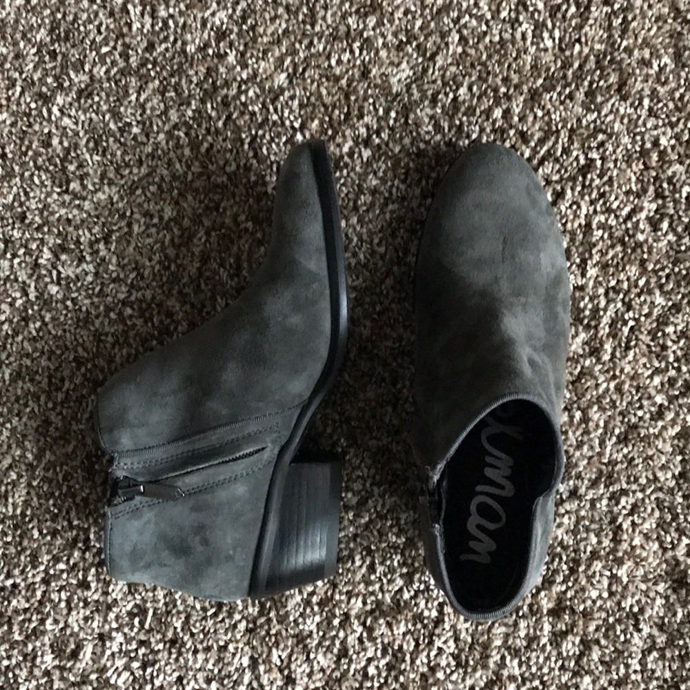 Sam Edelman Suade Ankle Boots Sz. 4.5